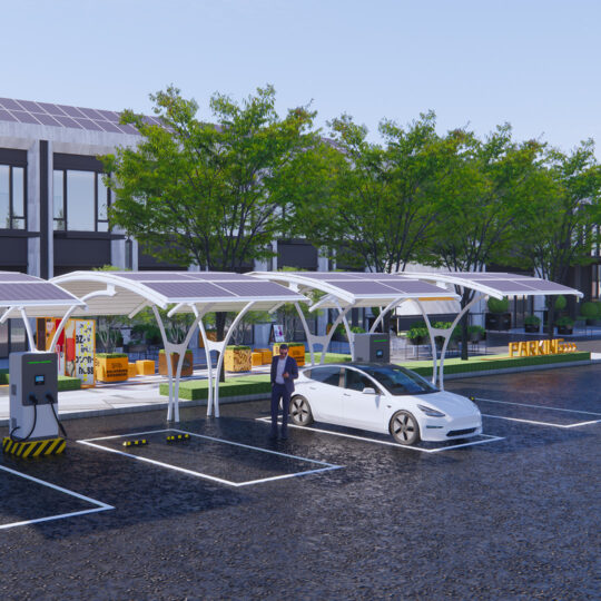 Off-Grid Commercial EV Charging Solution