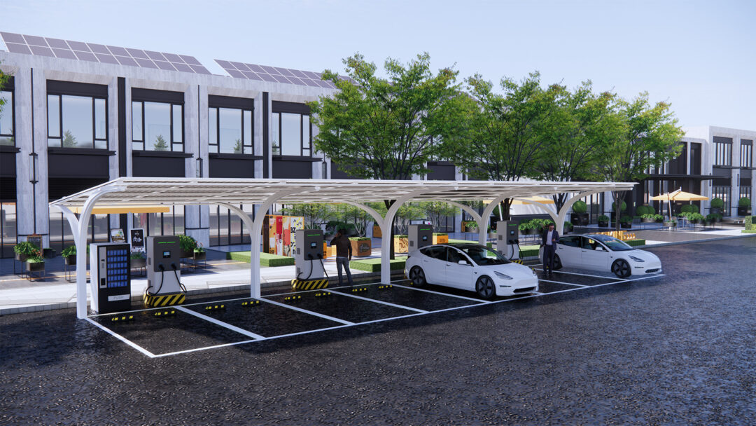 Off-Grid Commercial EV Charging Solution